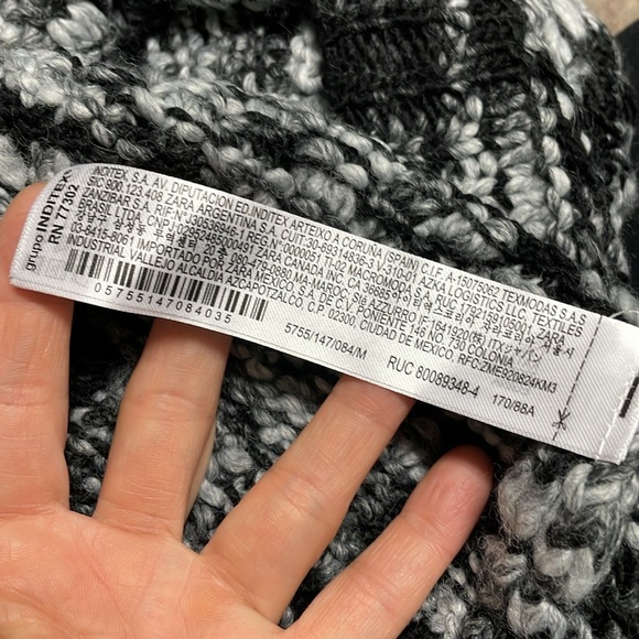 Zara wool blend knit maxi dress - Picture 3 of 6